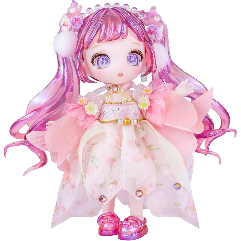 

ICY Fortune Days BJD Doll 13cm Anime Style Gift Set Decorative DIY Exercise Collection for Girls 8+