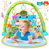 UMIKU Baby Gym Play Mats Baby Toys Tummy Time Mat Musical Activity Center for Newborn Infant Piano Babies Play Mat Music & Light Newborn Infant Gifts