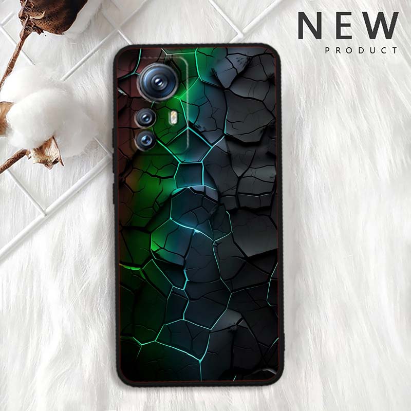 Creative metal style pattern For Xiaomi Mi 15 14 13 13T 12 12T 12S 11 11i 11T Pro Ultra Lite 5G Black Soft Phone Case
