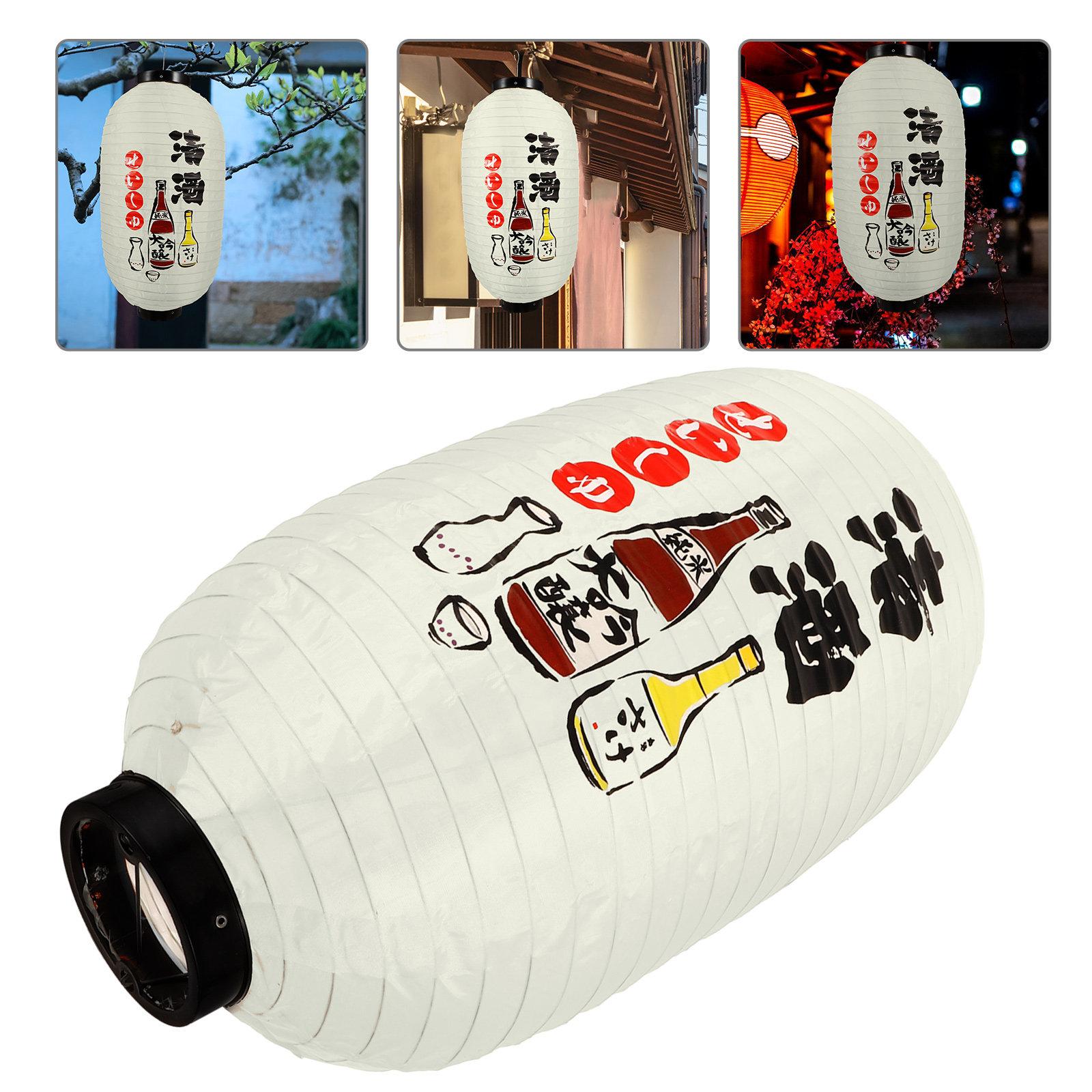 

Japanese Hanging Silk Lantern Restaurant Fabric Lantern Traditional Lamp Shade Indoor Outdoor Decoration Traditional Lanterns other