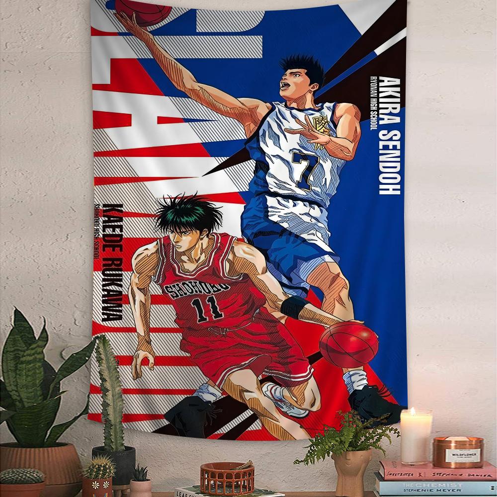 Slam Dunk ANIME Anime Tapestry Hanging Tarot Hippie Wall Rugs Dorm Home Decor