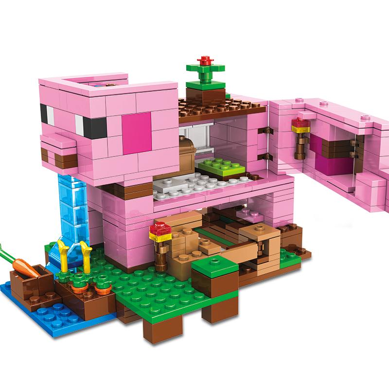 

387PCS,Piggy House, children s educational building blocks toy, Christmas gift, birthday gift