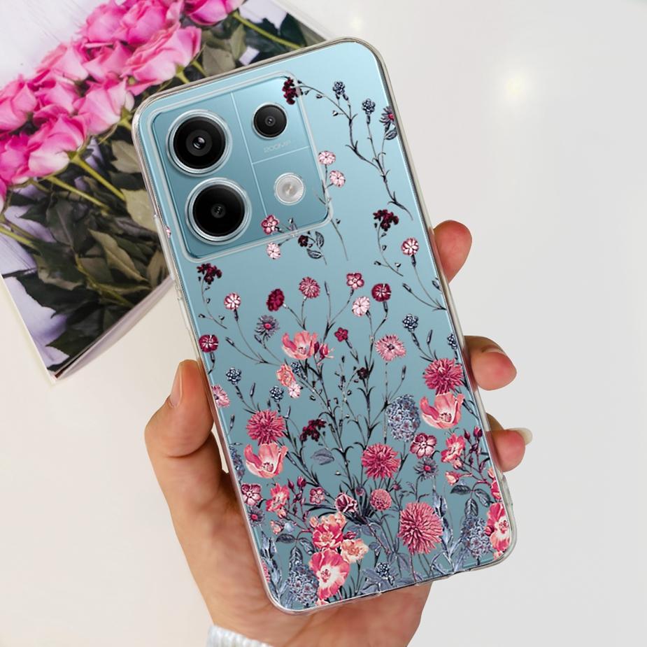 

Чехол для Xiaomi Poco X6 Pro 5G Стильный окрашенный чехол Прозрачный силиконовый Мягкий ТПУ Чехол для телефона Для Xiaomi Poco X6 PocoX6 Pro X6Pro Сумки Xiaomi Poco X6 Neo