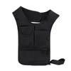 1Pcs Men'S Chest Bag Shoulder Bag Anti-Pry Organizer Hidden Underarm Bag Inspector Leather Case Tablet Card Holder Wallet