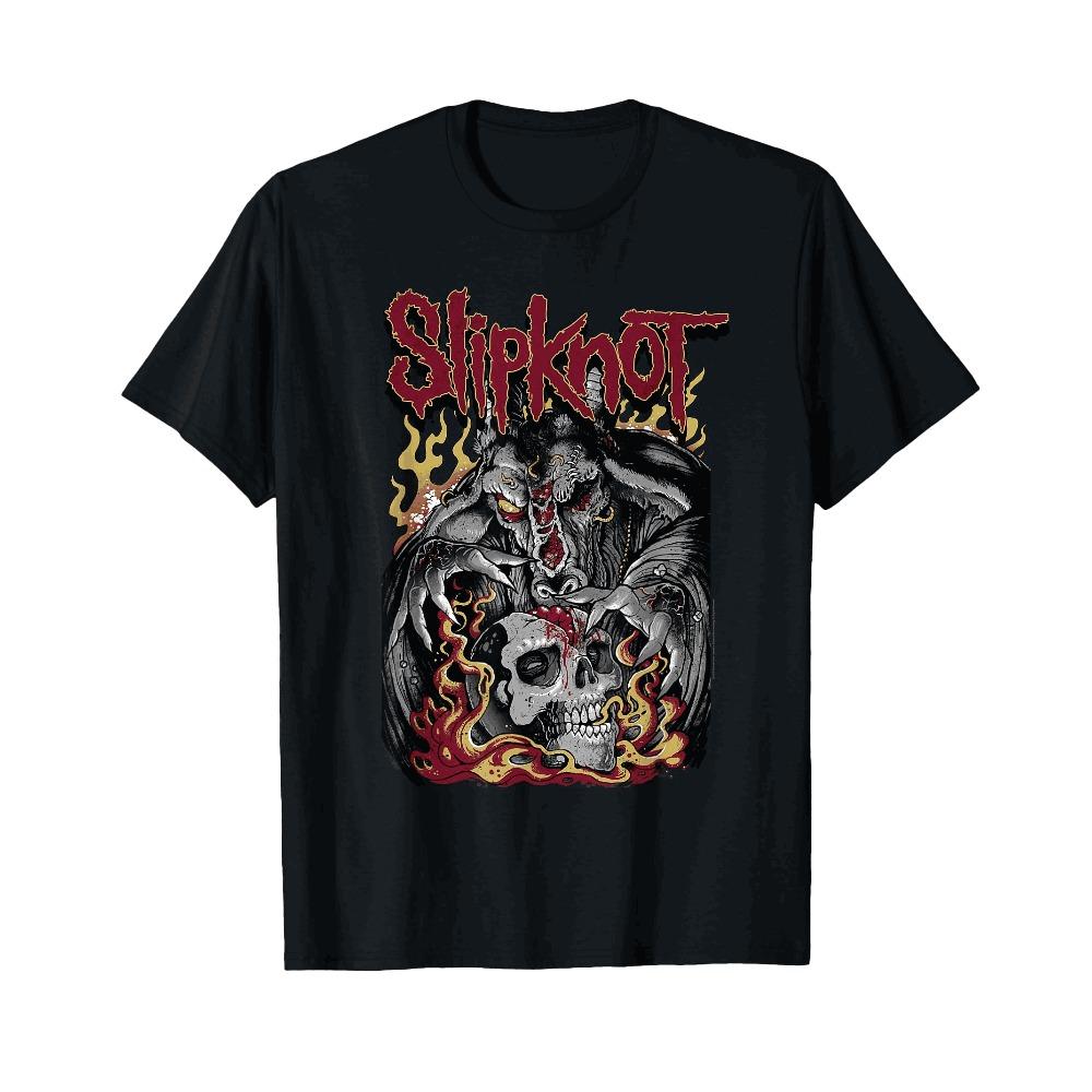 Hot Sale Slipknot Classic Album Poster Graphic Print Graphic T-Shirt Men Women Retro Loose Casual Oversized Top Harajuku Fashion Cotton Summer New Tee