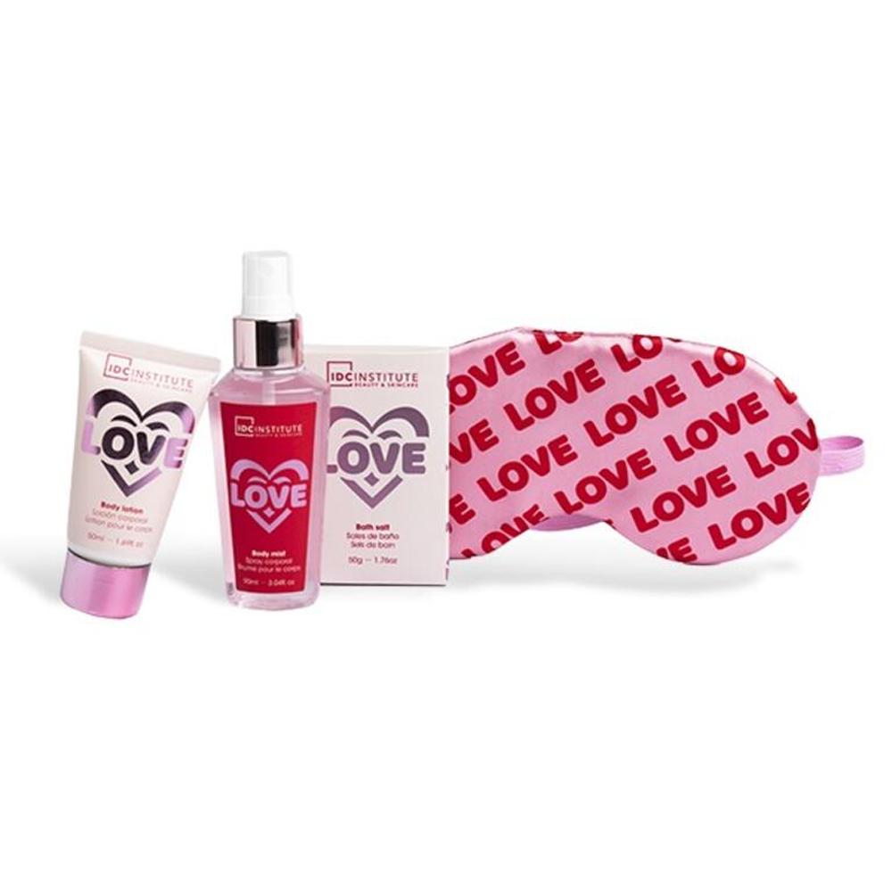 Zestaw kosmetyków do ciała mgiełka + opaska do spania IN LOVE IDC 1 szt