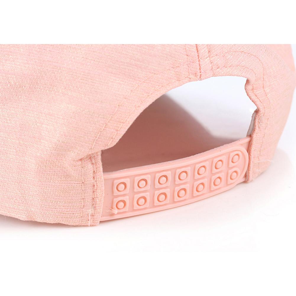 Men Women Fashion Adjustable Metal Rings Casual Baseball Cap for Lovers