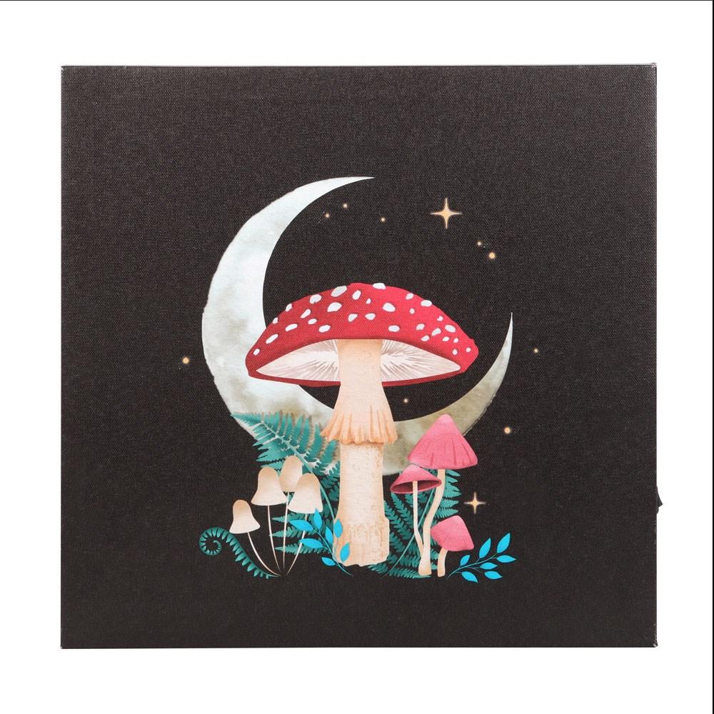 Something Different Canvas Forest Mushroom Light Up Canvas