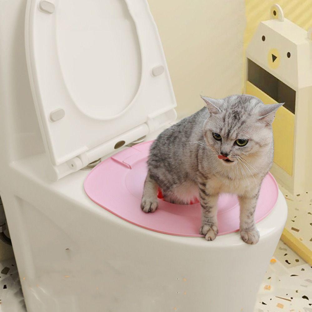 Stable Cat Toilet Trainer Reusable Pet Hygiene Trainer Cat Potty Trainer  for Cats and Dogs