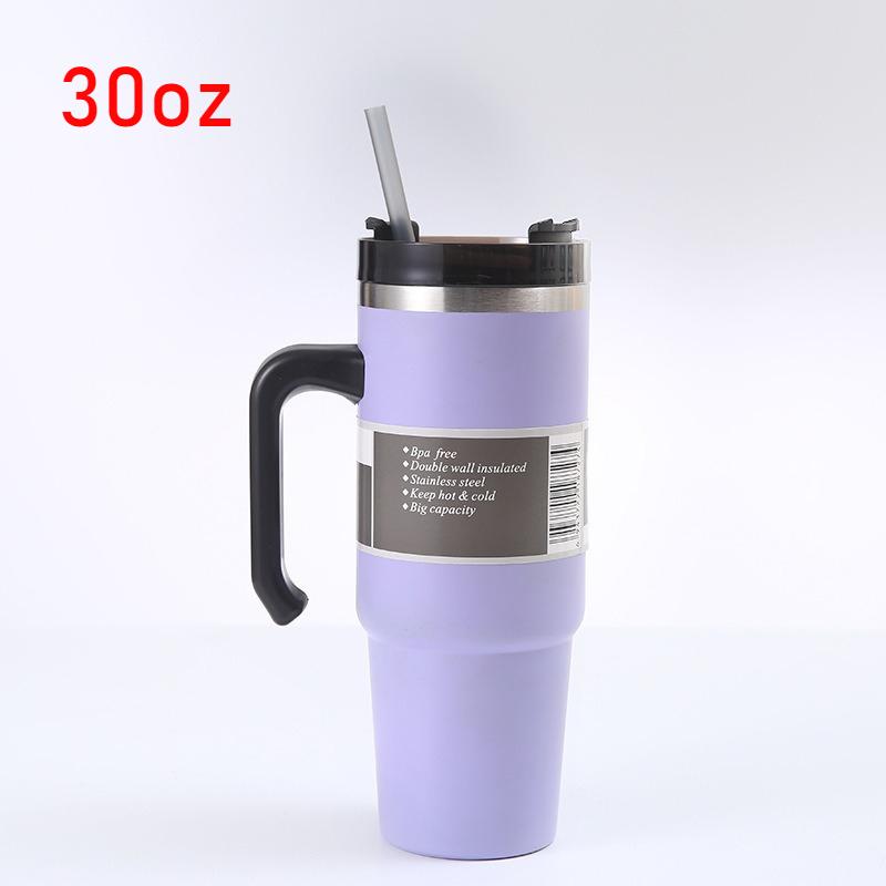 Cups 30/40oz Stainless Steel Car Bottle Large Capacity Water Cup Thermos for Home Car Cold-resistant Bottle Insulated Travel Mug