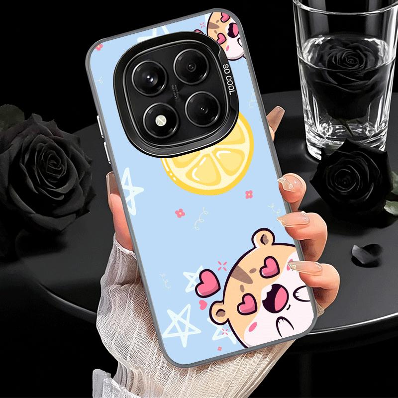 Cartoon Cute Hamster Soft Phone Case for Samsung Galaxy S24 S25 FE S26 Edge S23 Ultra S22 Plus S21 + Shockproof Cover Back Shell