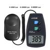Digital Illuminance Meter Portable Illuminometer LCD Display with Reading Lock and Low Power Indication Function