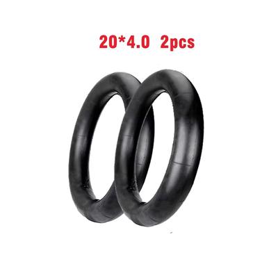 Bicycle 20x4.0 Inner Tubes Fat Bike Tire 1PC or 2PCS Bike Inner Tubes for Snowmobiles 20*3.5-4.0 ATVs Electric/Mountain Bicycle
