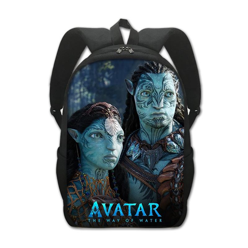 2022 Рюкзак студенческий Аватар через границу Креативный полиэстеровый удобный наплечный рюкзак Style A