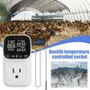 Digital Display Smart Thermostat Fish Tank Touch Screen Regulation Socket Temperature For Pet A C2A2