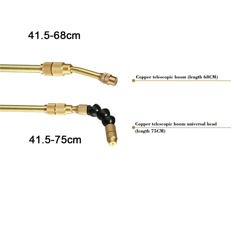 Boquilla Universal para Jardín de Casa Kits de Riego Varilla Telescópica Extensible Varilla Telescópica Boquilla Pulverizadora Pulverizador Agrícola
