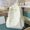 Cute Butterfly Embroidered School Backpack with Front Pocket Casual Daypack for Girls Daily Use