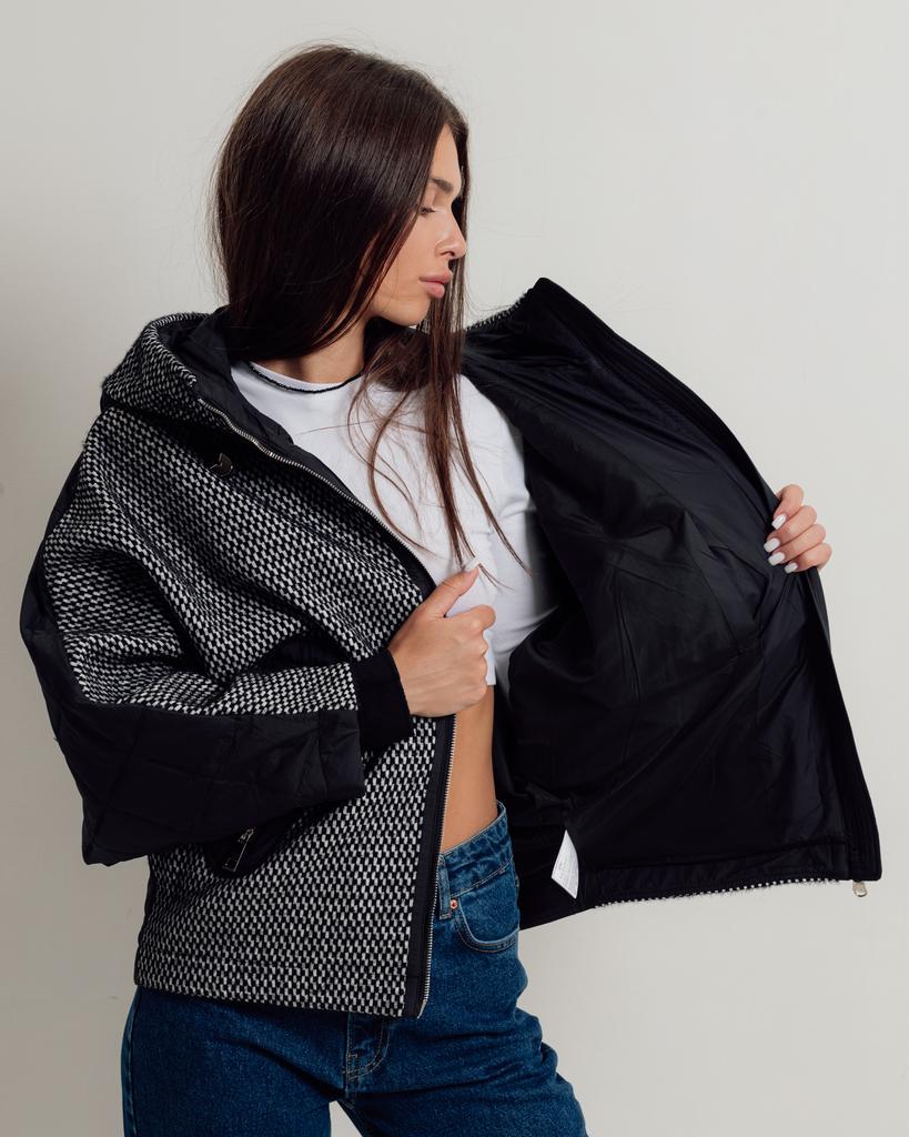 Куртка женская SVIDNI 908 S черная