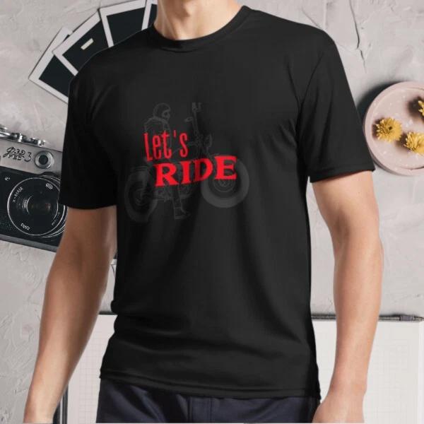 New Shirt Let s Ride Active Logo T-Shirt Funny Size S - 5XL S