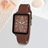 Luxury Ladies Square Watches Minimalist Casual Silicone Women's Wristwatches Female Quartz Relojes Para Mujer Dropshipping Gifts