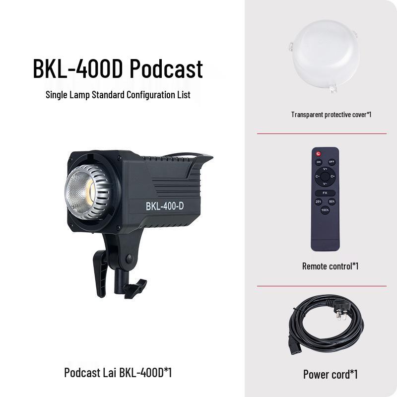 Holofote Yingbang 400W para Transmissão ao Vivo - Luz Suave de Preenchimento para Fotografia e Beleza