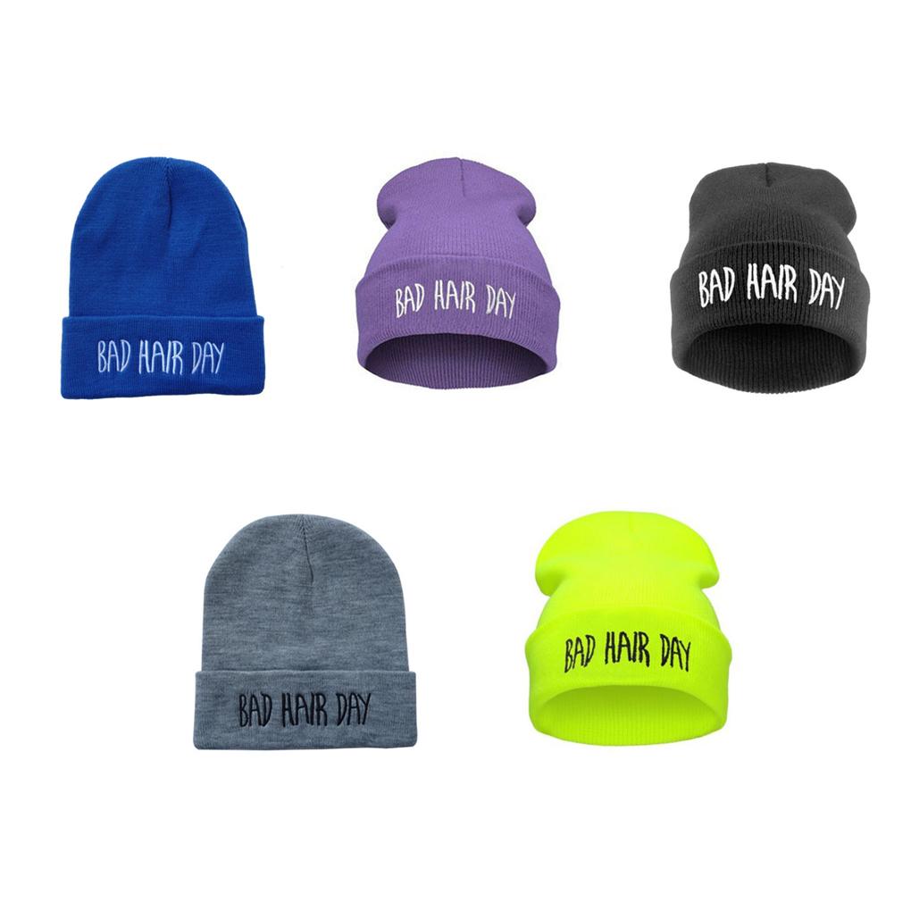 Fashion Woman Winter Hat Unisex Knit Hat Autumn Hip Hop Knitted