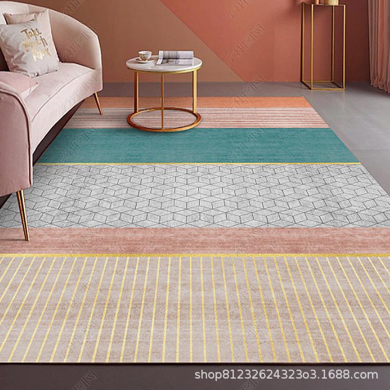 Nordic Style Large Area Rug for Living Room or Bedroom