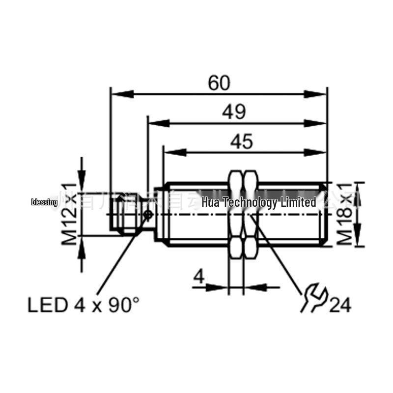 IGS300 Inductive Proximity Switch, Vibration & Shock Resistant, New & Original, In Stock