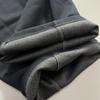 Women's Slimming Lazy Style Drawstring Elastic Waist Loose Leg Casual Pants with Pockets - New Spring Arrival In Black and Dark Blue.