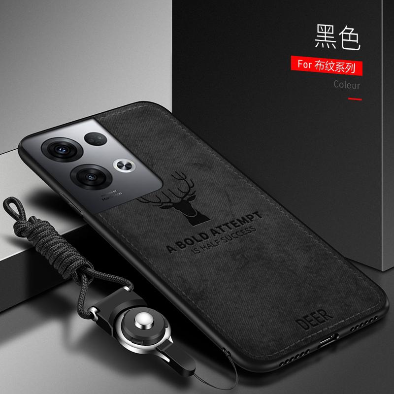 For Xiaomi POCO F6 Pro Case Soft Silicone+Hard fabric Deer Slim Protective Back Cover Case For Xiaomi POCO F6 F6Pro Phone Shell