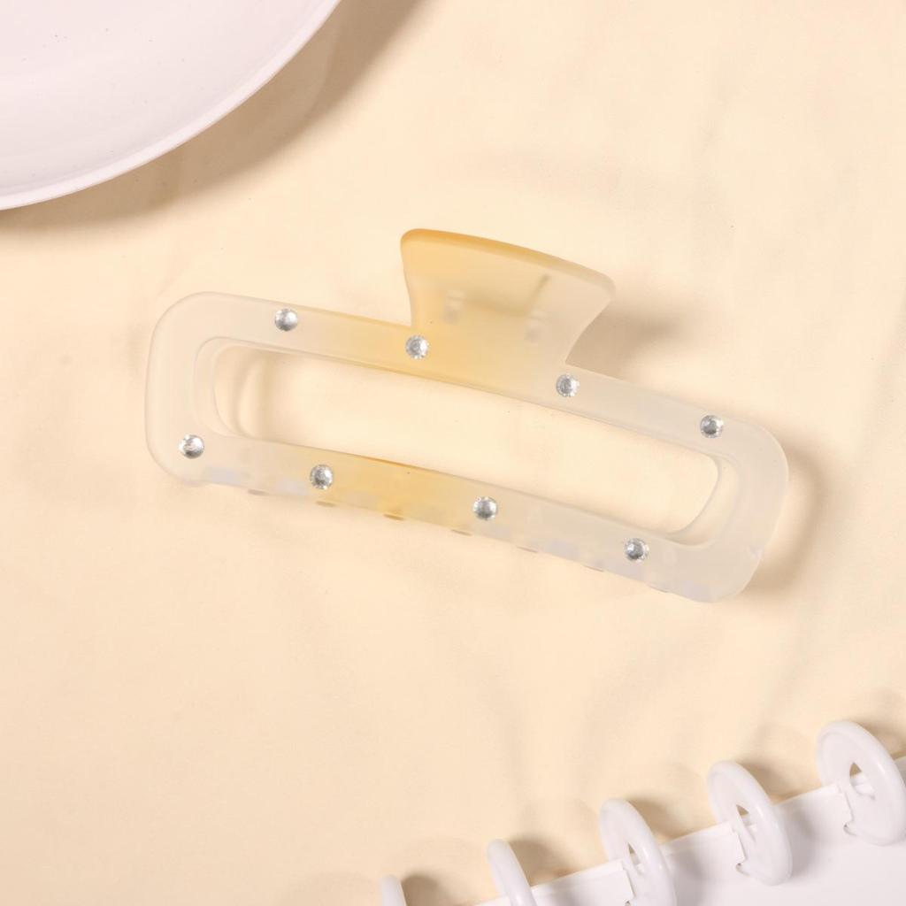 Gradient Jelly Claw Clip for Thick Hair - Updo Shark Clip Hairpin for Women