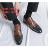 Large Size 22 Spring and Autumn Business Dress Leather Shoes Size British Casual Pointed Groom Best Man Shoes