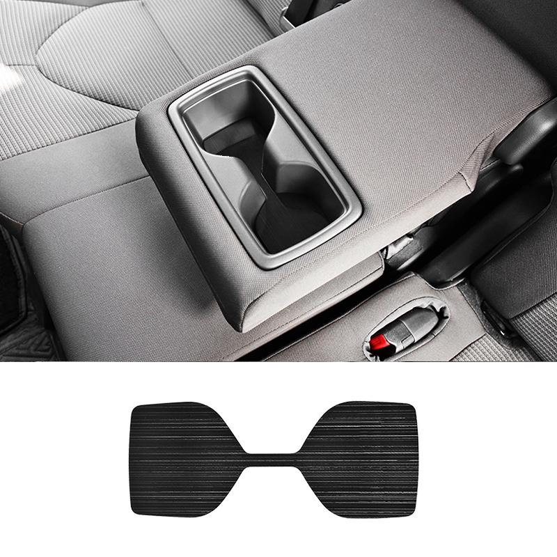 Pentru Toyota Highlander XU70 Kluger 2020 2024 2024 2024 Inox Auto Rândul Din Spate Suport Pahar Apă Covoraș Pad Decorație Accesorii