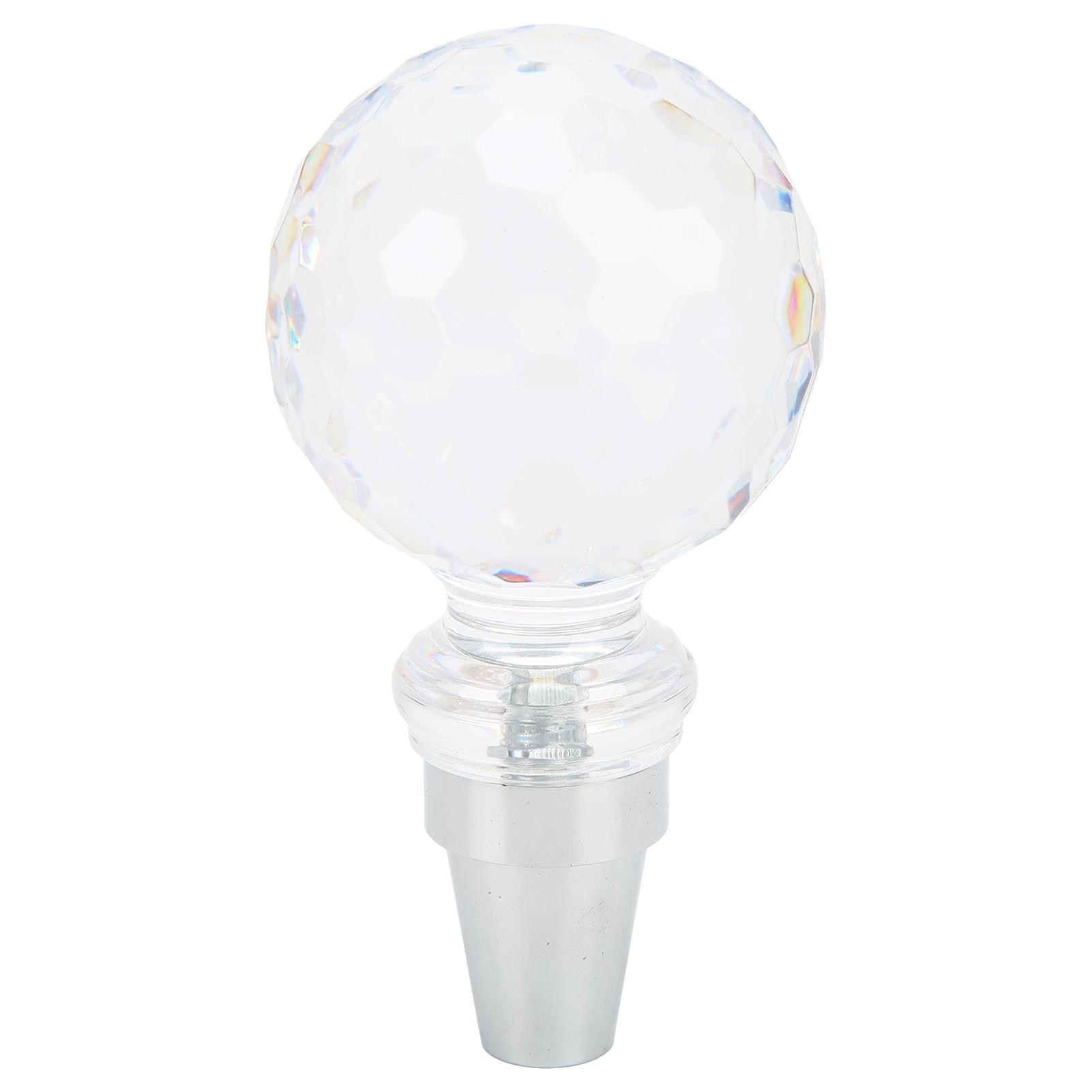 

Crystal Gear Shift Lever Knob Ball Shape Universal for Manual Transmission Car with 3 AdaptersType A