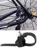 Bike Fork Mounting Bracket Side Wire Screw Mounting Fork Bracket Adapter for Bike Front Rear Rack Adjustable Ring Modification