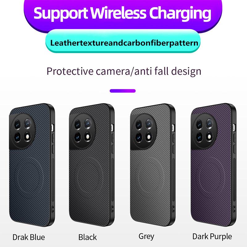 Luxury Magnetic For Magsafe Wireless Charge Case For One Plus 11 11R 12 12R ACE 2 2V ACE 3 Nord 3 Shockproof Armor Phone Cover