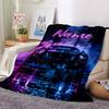 Custom Name Racing Theme Printed Blanket - Perfect for Couch, Bed, Travel & Outdoor Use | Machine Washable, Cozy & Durable.