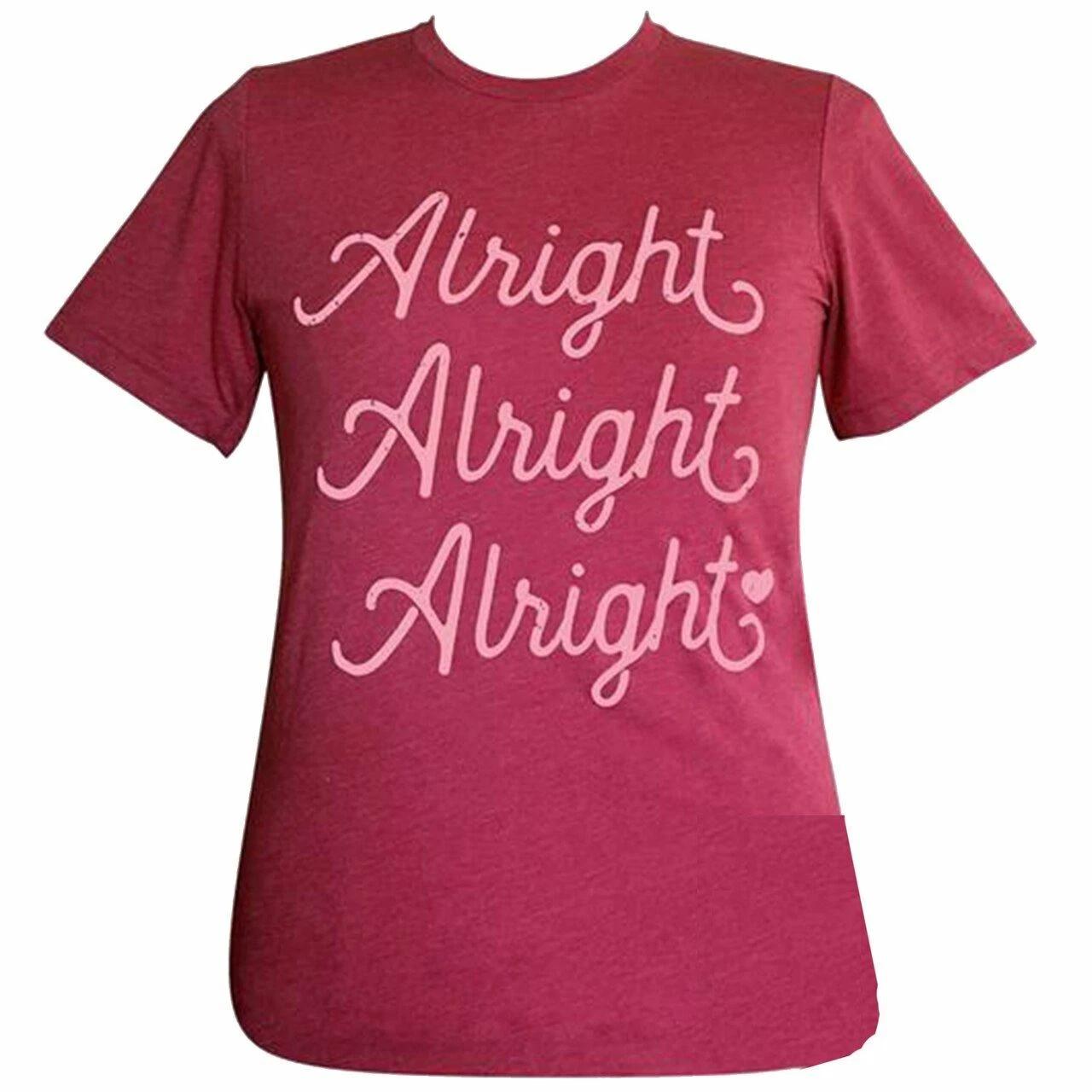 Girlie Girl Originals Lulu Mac Collection Alright Manche Courte T XL