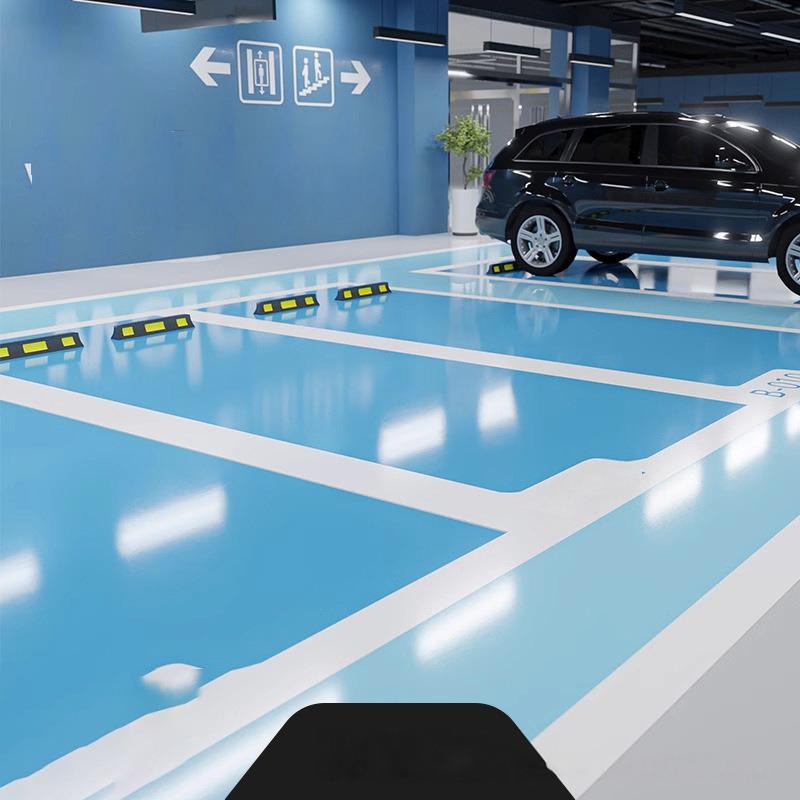 Vernice per Pavimenti Esterni Multicolore Resistente agli Agenti Atmosferici Impermeabile Base Acqua Resistente all'Usura Vernice per Pavimenti Lucida Vernice Epossidica a Base Acqua per Pavimenti