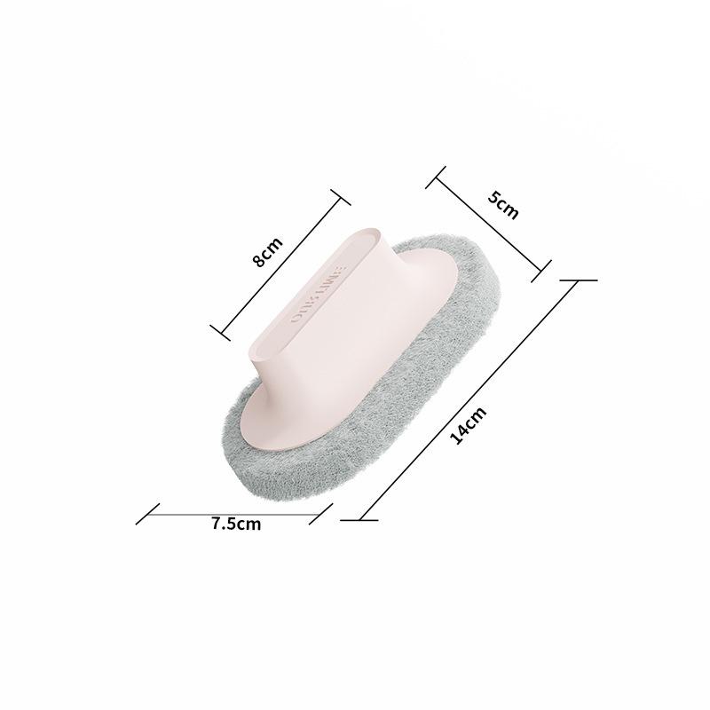 Nordic Style Multi functional Household Tile Cleaning Brush with Handle for Kitchen, Bathtub and Stove