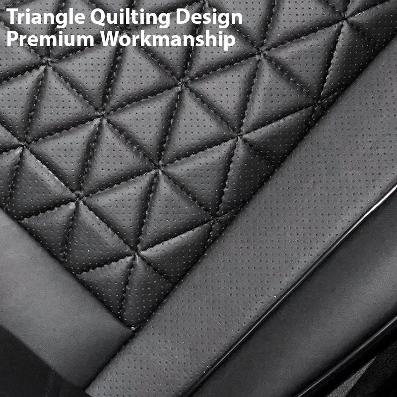 New Front Car Seat Cover Pu Leather Cars Seat Cushion Automobiles Seat Protector Universal Car Chair Pad Mat Auto Accessories