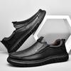 Men's Genuine Leather Casual Shoes Business Shoes Moccasins