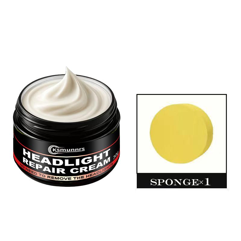 

30G Car Headlight Restoration Wax, a Polishing Agent for Headlights, Repairs Yellowing, Oxidation, And Cloudiness. Better Lighti
