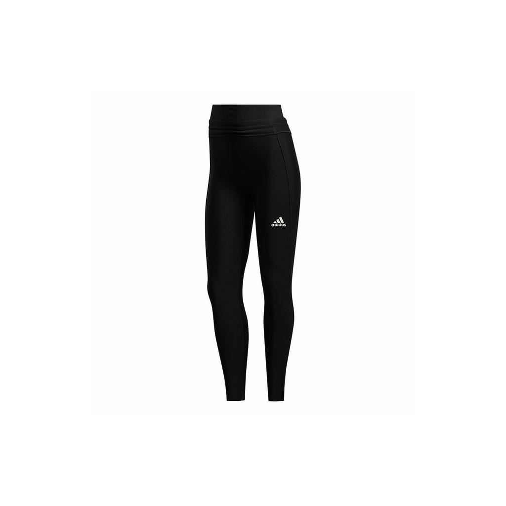 Adidas High Waist Sports Training Leggings Women Bottoms Black FT7022