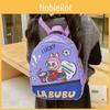 Backpack Color Breathable Nylon School Bag For Preschool Kids Use Daily