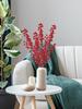 65cm Artificial Berry Branch Decorative Lifelike Fake Berry Branch for Festive Decor