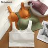 Women's Wide Shoulder Tank Tops Women's Seamless Sports Bra Yoga Bottoming Bra Wireless Underwear