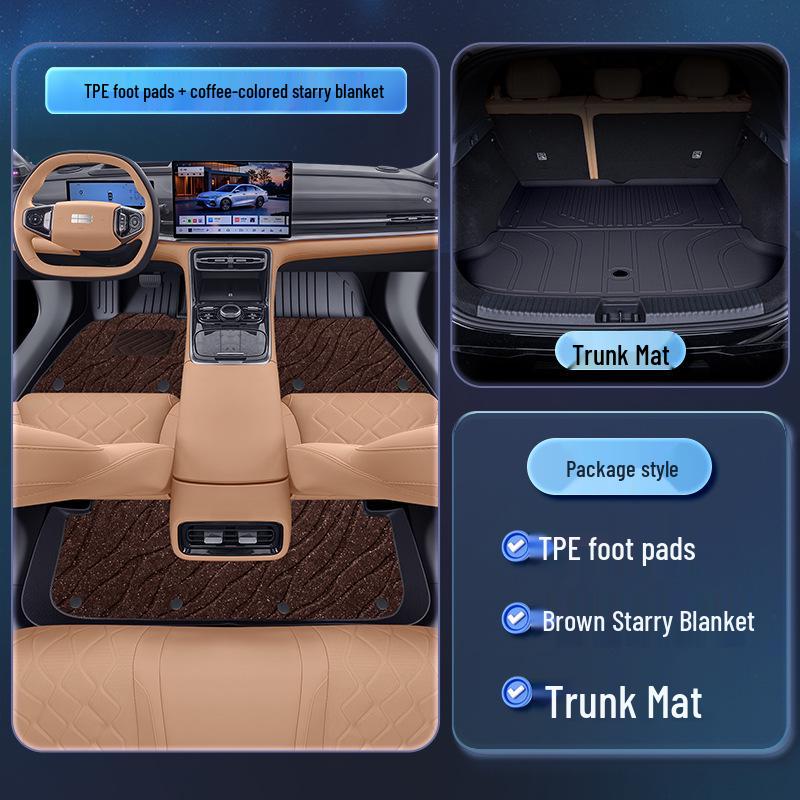 Galaxy A7 TPE2025 Geely Car Floor Mats - Interior Modification Accessories