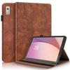 Geeignet für Huawei MatePad SE Ledertasche, Transsion iTel Pad One Lebensbaum Prägung Halterung Lenovo M9