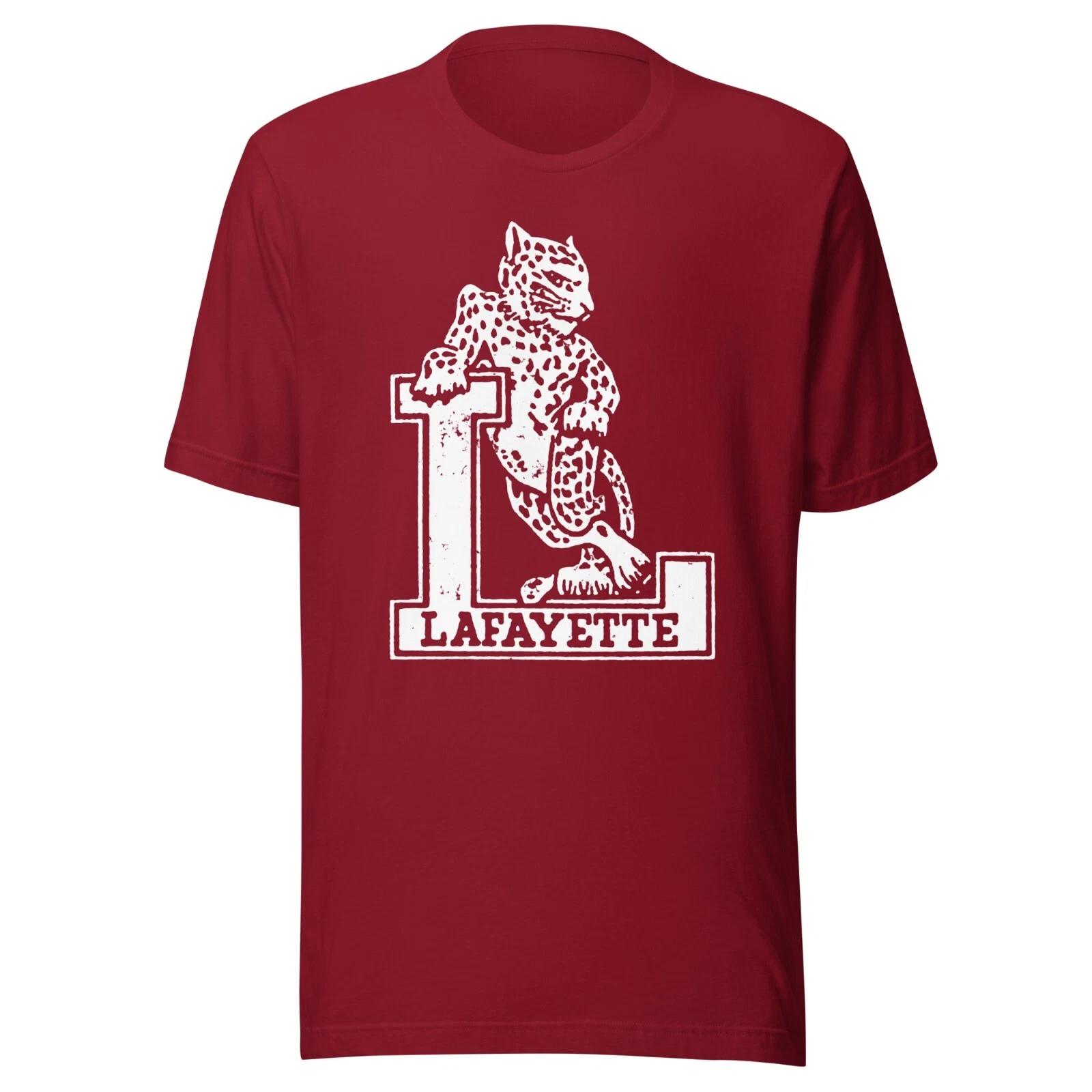Vintage Retro T Shirt Lafayette College Leopards Graphic Tee For Men Women 4XL